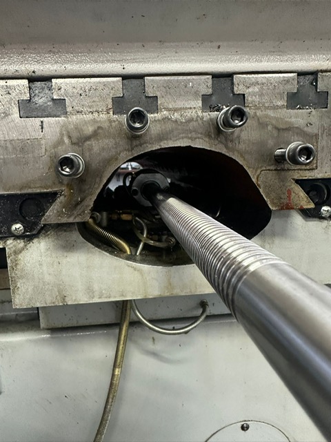 Ballscrew refitting
